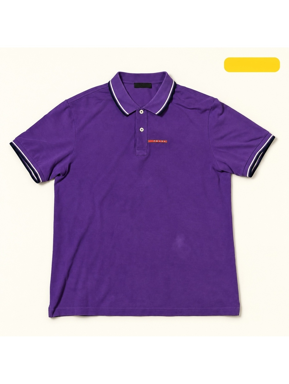Prada Purple Polo Shirt